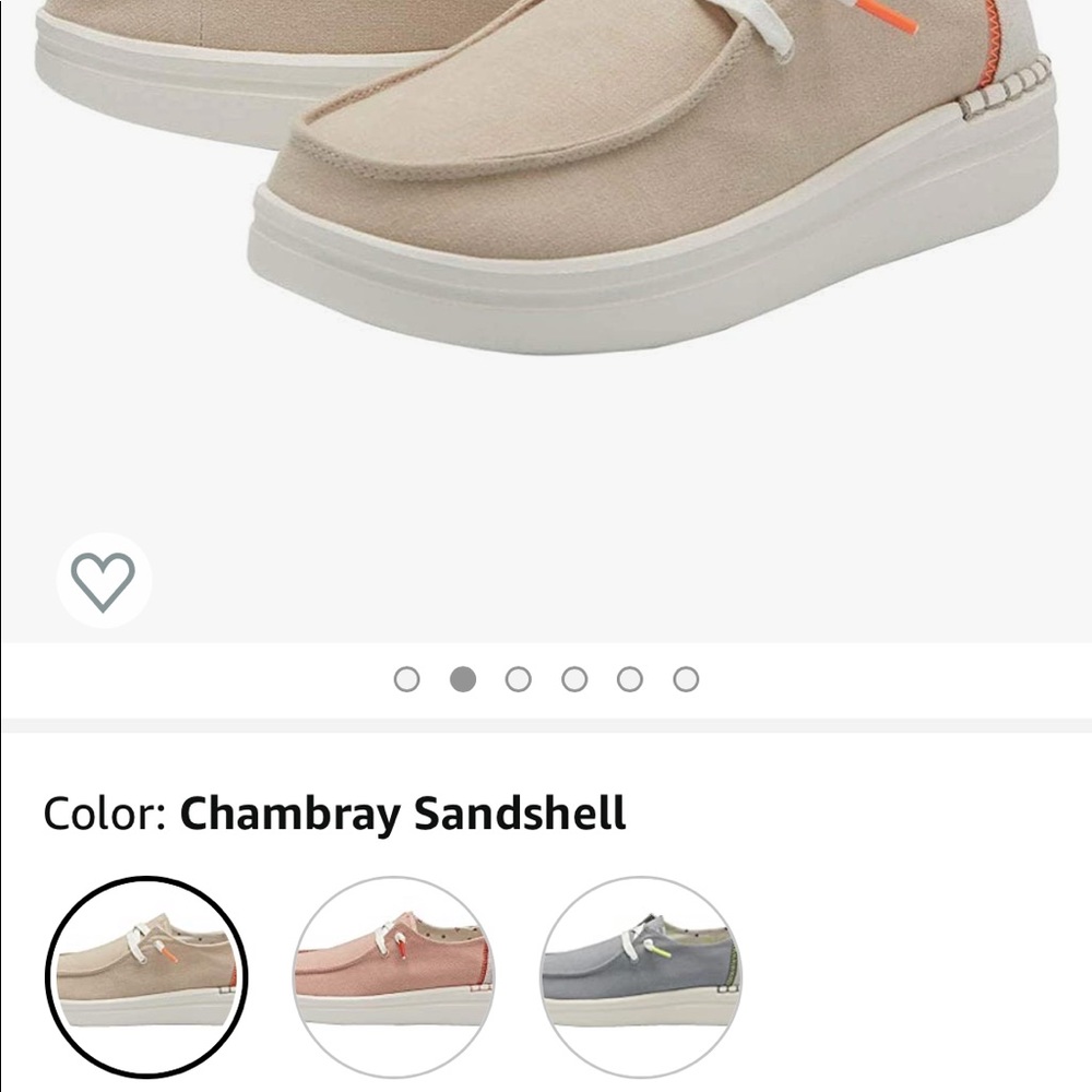 Hey dude shoes sz 10